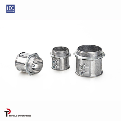 IEC 61386 20-25mm Connector Set Screw Type Zinc Die Cast Topele